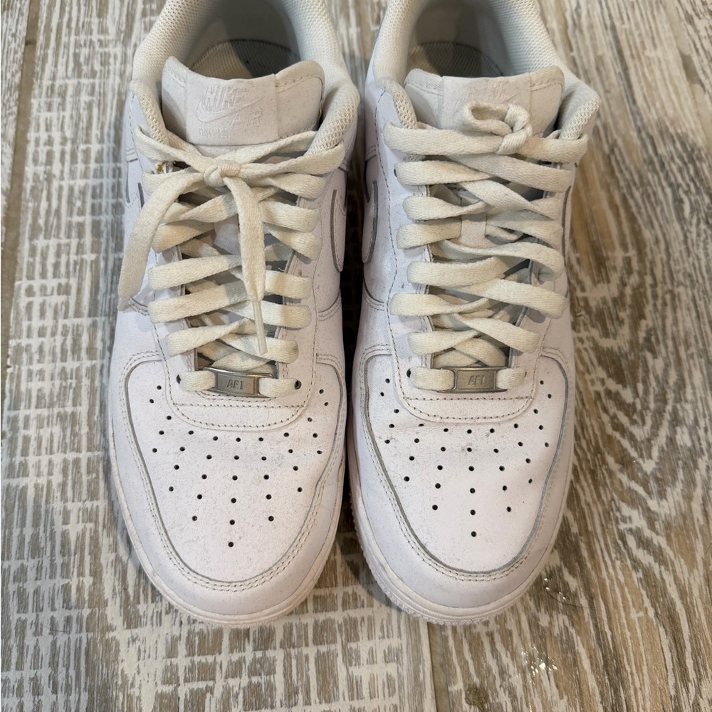 Nike White Air Force 1’s Size 10.5